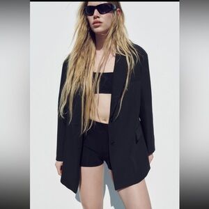 🌷NWT ZARA vented oversize blazer